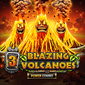 3 Blazing Volcanoes Slot Game by 668jili